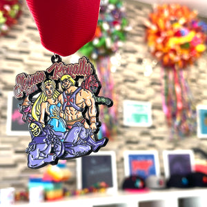 He-Man and Skeletor Fiesta Medal 2024 by Pacheco Family