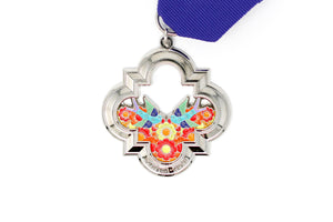 Quatrefoil Fiesta Medal 2020 by Audrey Haake