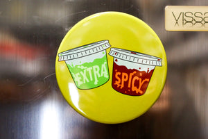 Extra Spicy Salsa Magnet by BarbacoApparel