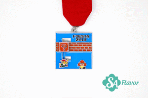 Taco Mario Fiesta Medal 2019 by Tony Infante EXPRESS NEWS THIRD PLACE POP CULTURE