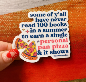 BOOK IT! Summer Reading Champion Sticker