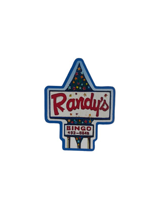 Randy's Sticker by Benjamin Ortiz