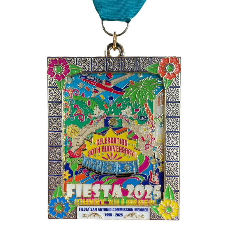 ピオフィ ニコラ 缶バッジ 単独イベント 〜Festa di Natale〜 Johnny Villarreal 30th Anniversary Commission Member Fiesta Medal 2025