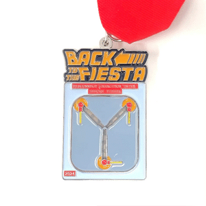 Back to Fiesta Flux Capacitor Fiesta Medal 2024 by Ray Linares
