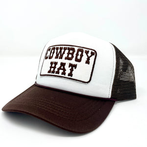 Cowboy Hat Foam Trucker Hat