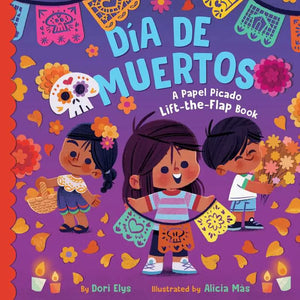 Dia de Muertos - Papel Picado Flap Book