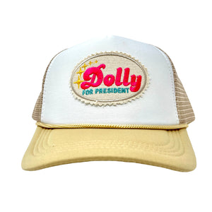 Dolly for President Foam Trucker Hat