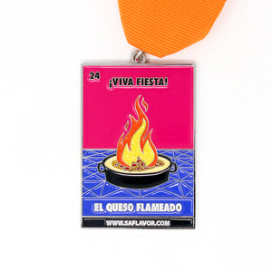 El Queso Flameado Lotería Fiesta Medal 2024