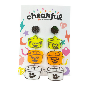 Haunted Happy Meal Inspired Acrylic Earrings