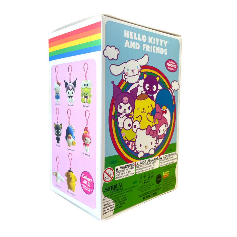 Hello Kitty & Friends Flocked Hangers – Mystery Pack (1x Blind Box)
