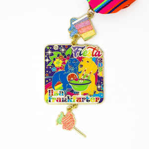Lisa Frankfurter Fiesta Medal 2024 by Ashley George (with DOUBLE Dangles! We only have 50!)