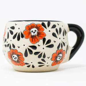 Marigold Muertos Ceramic Mug