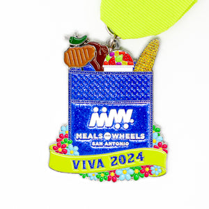 (ONLY 100): Meals on Wheels Fiesta Medal 2024