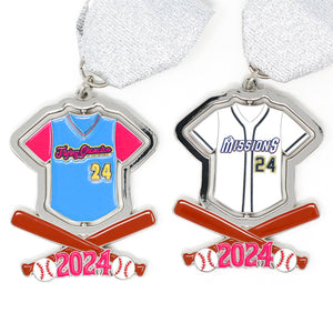 San Antonio Missions/Chanclas SPINNER Fiesta Medal 2024