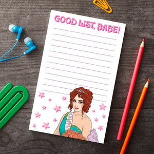 Chappell Good List, Babe! Notepad