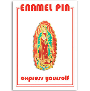 Virgin of Guadalupe Pin by The Found