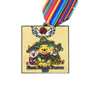 Pooh Fiesta Friends Forever Fiesta Medal 2025 by Gloria Rainey