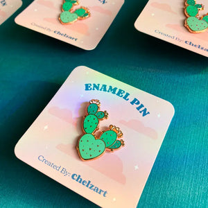 Prickly Pear Enamel Pin