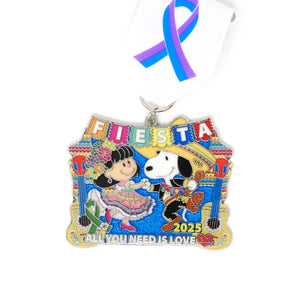 [ONLY 100] Snoopy All You Need Is Love Fiesta Medal 2025 by Gloria Rainey