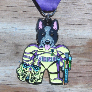 Storm Trooper Pup Fiesta Medal 2023 by James McLean