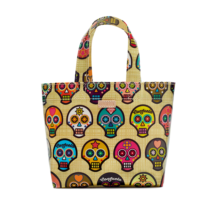 Consuela Sugar skulls Wristlet wallet top