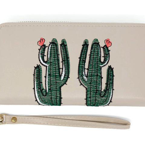 Cactus Wallet with Wristlet | Southwest Wallets