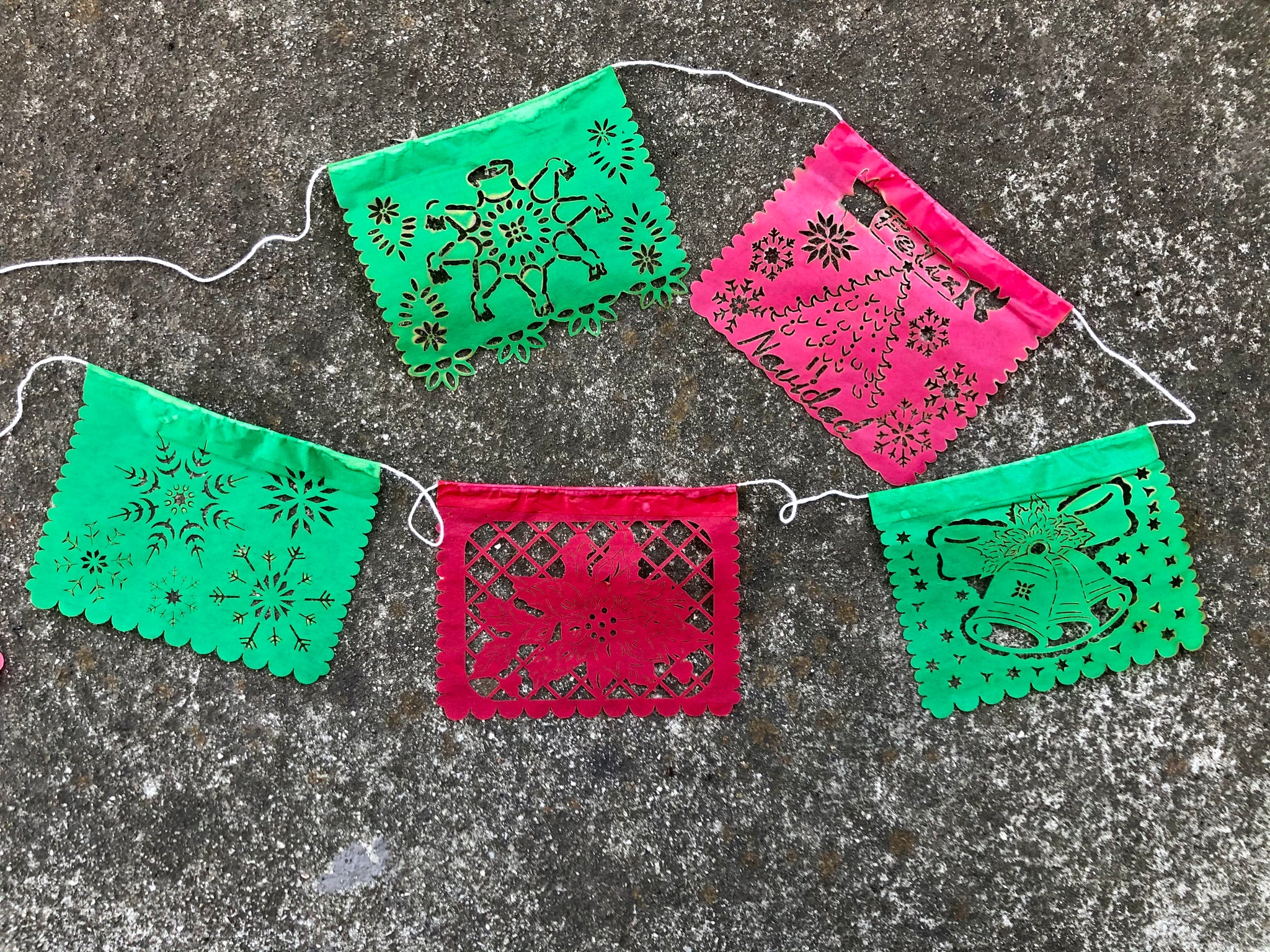 Christmas Papel Picado | SA Flavor Papel Picado