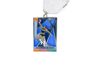 El Hombre de Hielo Lotería Iceman Fiesta Medal Spurs Inspired 2020 SA Flavor