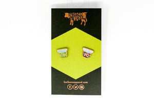 Extra Spicy Earrings by BarbacoApparel