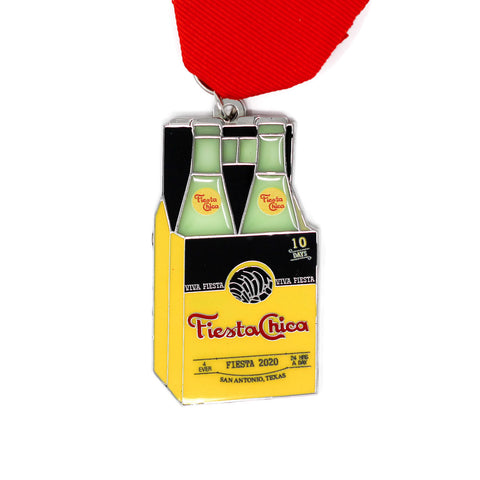 Fiesta Chica Fiesta Medal by Amanda Infante | Topo Chico