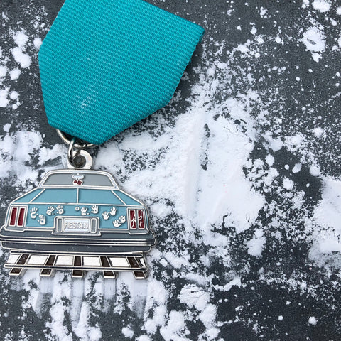 Ghost Tracks Fiesta Medal 2019 by Clara-Nicole She's Crafty Too