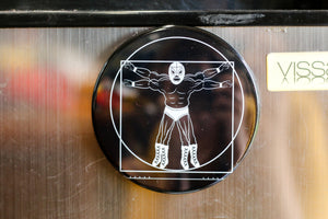 Luchador Magnet by BarbacoApparel