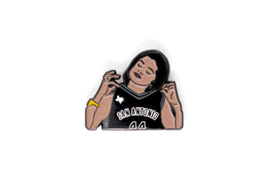 San Antonio Spurs Collectible #1 Fan Lapel Pin - The Official Spurs Fan Shop