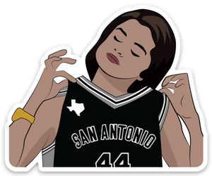 San Antonio Super Fan Sticker