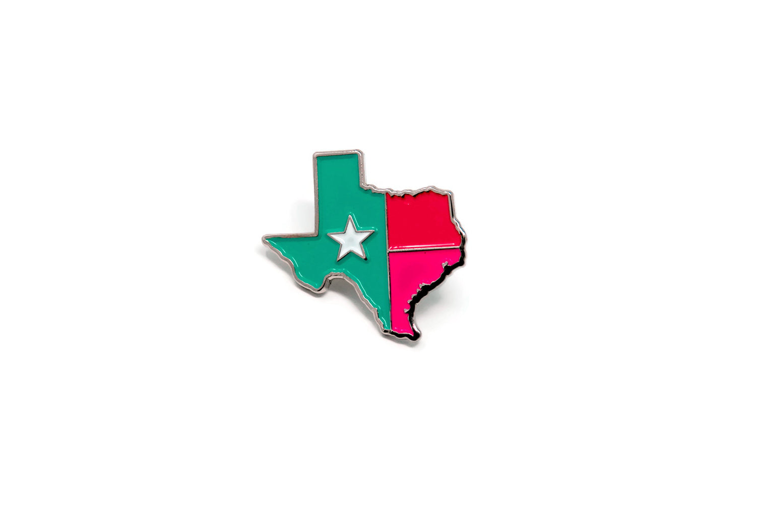 Spurs Fiesta Colors Texas Lapel Pin SA Flavor