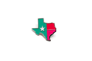 Spurs Fiesta Colors Texas Lapel Pins San Antonio SA Flavor White Background