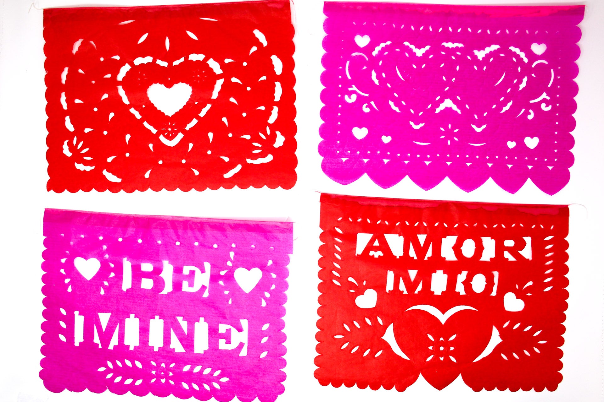 Valentines Day Papel Picado 2580